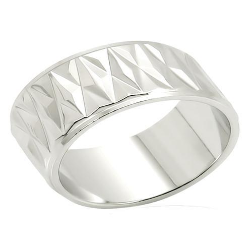 JCE986 Imitation Rhodium Brass Ring with No Stone